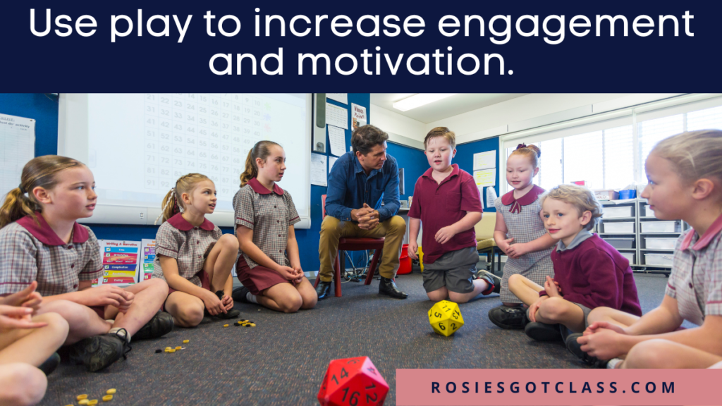 children are in a circle in a classroom playing a math game to strengthen mathematical understaning