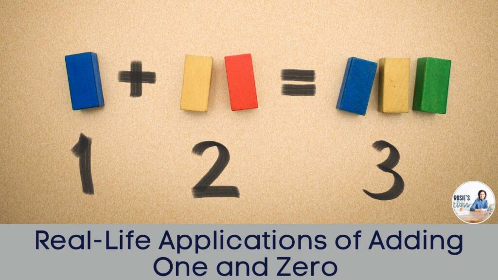 math equation with blocks to show 1 block + 2 blocks equals 3 blocks